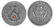 2006 Belarus Large Antiqued silver w/prec.stone 20 r