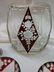 Karl Palda Ruby Cut-to-Clear Decanter with 4 glasses - 4