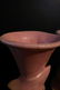 Pair McCoy Pink Mid Century Leaf Vases - 10