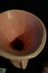 Pair McCoy Pink Mid Century Leaf Vases - 9