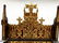 Wooden carriage clock in empire style - 3