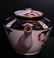 Sadler Ironstone Cobalt, Gold, and Red Floral Ceramic - 4