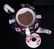 Sadler Ironstone Cobalt, Gold, and Red Floral Ceramic - 6