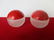Vintage Deco Bakelite & Satin Glass Salt & Pepper