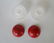 Vintage Deco Bakelite & Satin Glass Salt & Pepper - 5