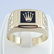 14K Yellow Gold - Ring - 6