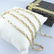 14K Yellow Gold - Necklace - 8