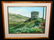 72 Hawaii Koa Oil Painting Water Tower Tomi Olson