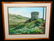 72 Hawaii Koa Oil Painting Water Tower Tomi Olson - 3