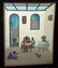 82 Haitian Painting Interior Scene Andre Blaise