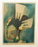 34 Mexico Hawaii Print Girl w. Combs Jean Charlot - 2