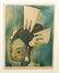 34 Mexico Hawaii Print Girl w. Combs Jean Charlot - 4