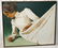 70s Hawaii Oil Painting Reclining Woman Niki Fuller - 9