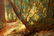 10 Ca. Oil Painting Forest David Howard Hitchcock - 9