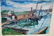 Hawaii Gouache Painting Harbor View Shirley Russell