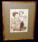 80 Sepia Etching Print Hawaiian Ladies Franki Morris