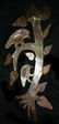 80s HAITIAN SCULPTURE BIRDS A. LEANDRE - 3
