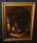 Vintage Dutch Interior Scene Oil Painting Repro - 5