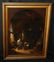 Vintage Dutch Interior Scene Oil Painting Repro - 6