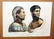 1820 Koa Colored Print Habitans des Iles Sandwich - 2