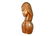 40s Art Deco Hawaiian Madonna Wood Carving - 3