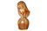 40s Art Deco Hawaiian Madonna Wood Carving - 6