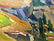 Oil painting Mountain landscape - 2