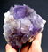 Fluorite Specimen ,Blue Fluorite Crystals with Phantoms