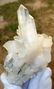 328.9 Chlorine Quartz Crystals Cluster - 121X93X57 mm - 2