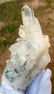 328.9 Chlorine Quartz Crystals Cluster - 121X93X57 mm - 3