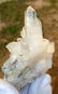 328.9 Chlorine Quartz Crystals Cluster - 121X93X57 mm - 4