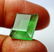 Natural & unheated~ Green Fluorite Facted Cut Stone - 5