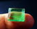 Natural & unheated~ Green Fluorite Facted Cut Stone - 9