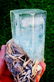Aquamarine , Natural Aquamarine Crystal Muscovite Mica - 5