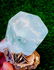 Aquamarine , Natural Aquamarine Crystal Muscovite Mica - 9