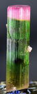 Tourmaline Crystal , Terminated And Undamaged Bi-color - 3