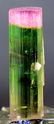 Tourmaline Crystal , Terminated And Undamaged Bi-color - 4