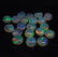 5.25 Ctw Natural 20 Drilled Faceted Fire Opal Beads