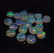 5.25 Ctw Natural 20 Drilled Faceted Fire Opal Beads - 2