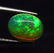 1.24 Ctw Natural Ethiopian Multicolor Fire Opal Oval