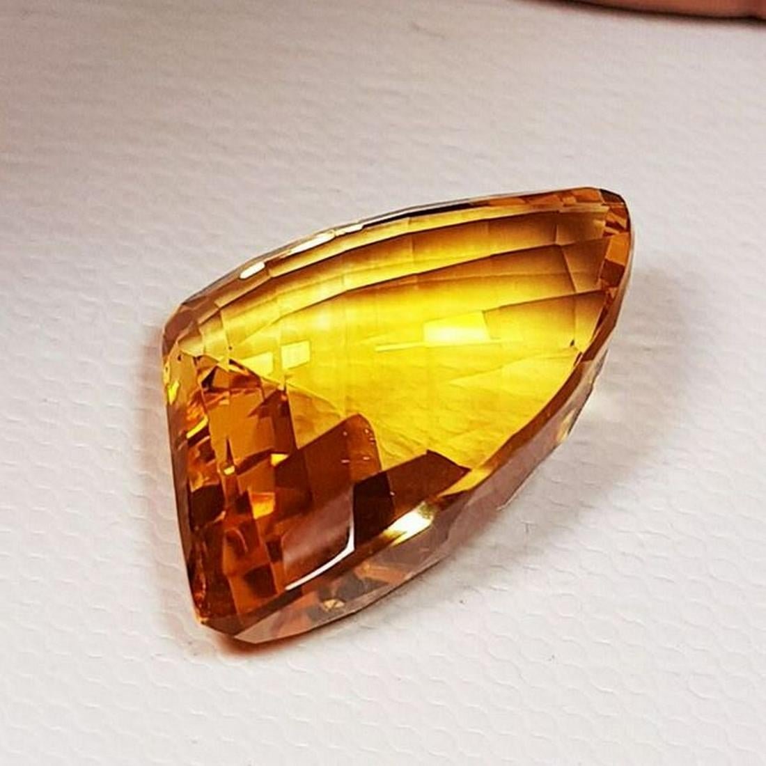 Natural Citrine Fancy Cut 14.46 ct (1 of 6)