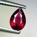 0.63 ct Natural Rubelite Tourmaline Pear Cut - 3