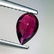 0.63 ct Natural Rubelite Tourmaline Pear Cut - 4