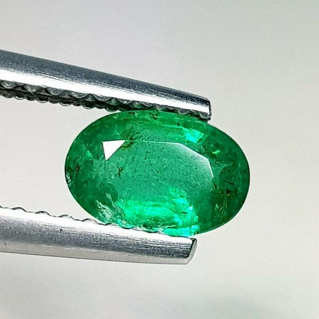 Natural Emerald Oval Cut 0.61 ct (1 of 5)