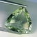 Natural Green Amethyst Triangle Cut 8.96 ct - 4