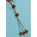 49 g. Natural Baltic amber rosary / mala cognac color - 5