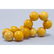 42 g. Vintage 100% natural melted Baltic amber bracelet - 6