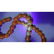 57 g. Vintage 100% natural Baltic amber necklace cognac - 10