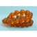 57 g. Vintage 100% natural Baltic amber necklace cognac - 6