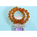 57 g. Vintage 100% natural Baltic amber necklace cognac - 9